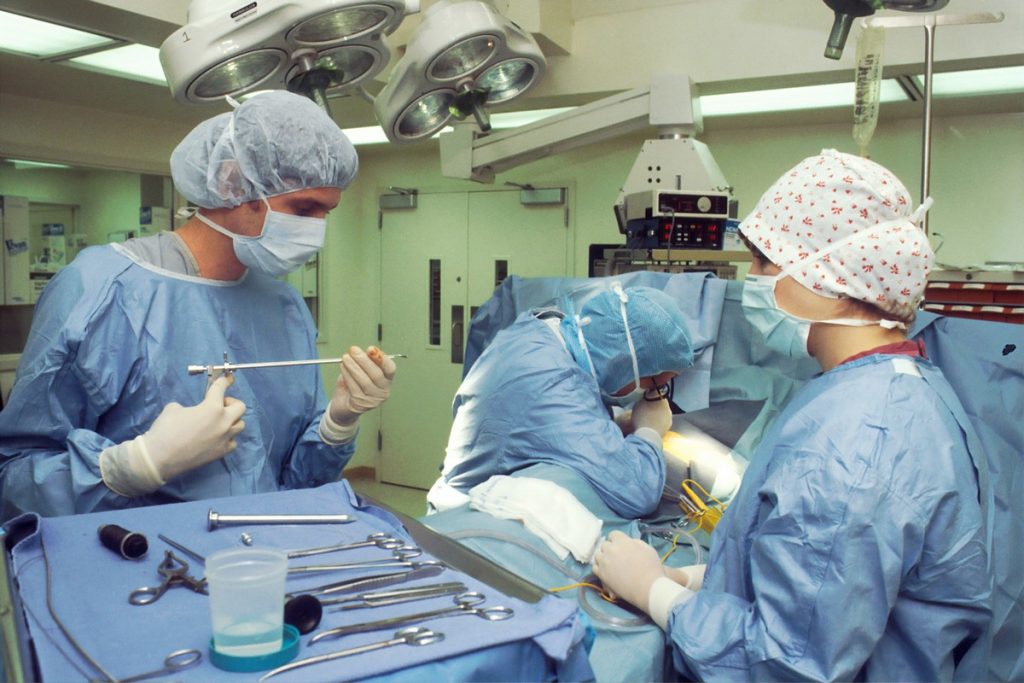 A group of surgeons performing plastic surgery in Tijuana.