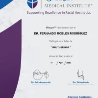 Allergan medical institute supporting excellence in plastic surgery.